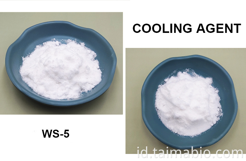 Rasa pendingin rasa mint zat pendingin aditif WS 23 WS-5 untuk aditif pasta gigi